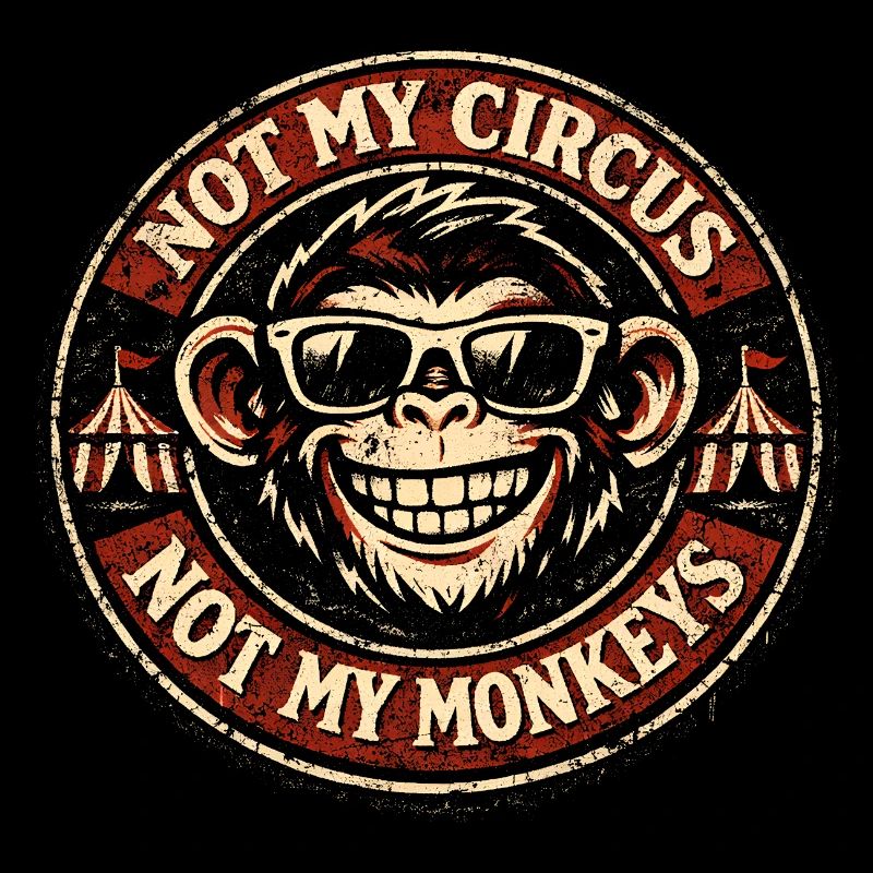 Pas mon cirque, pas mes singes