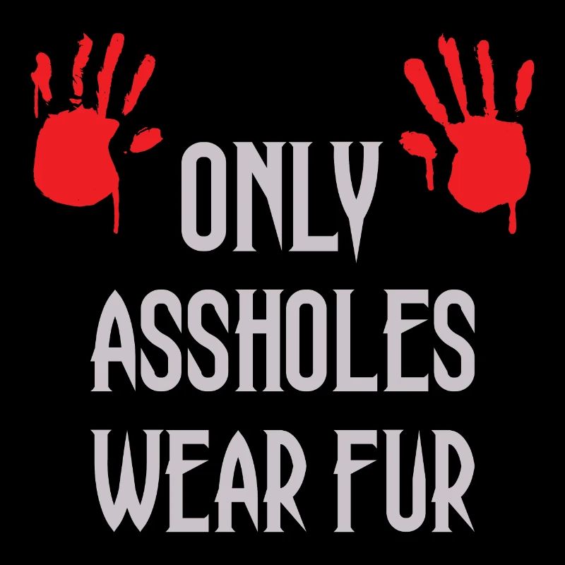 Kun røvhuller bærer pels