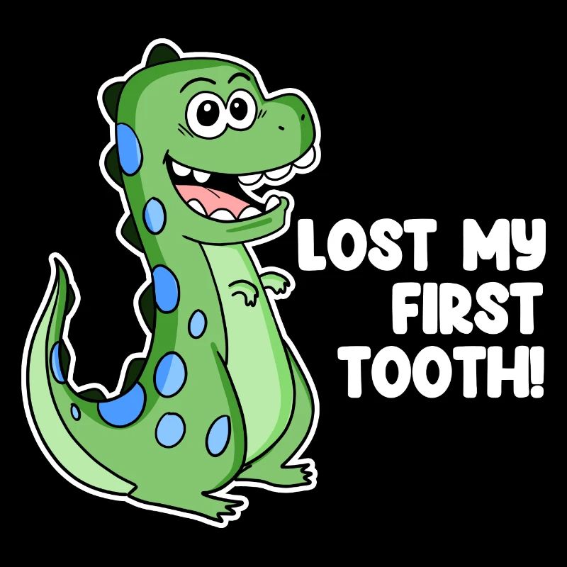 Dino Tooth Gap Dent de lait pour tout-petits