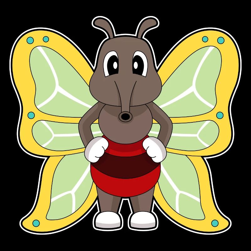 Moustique papillon