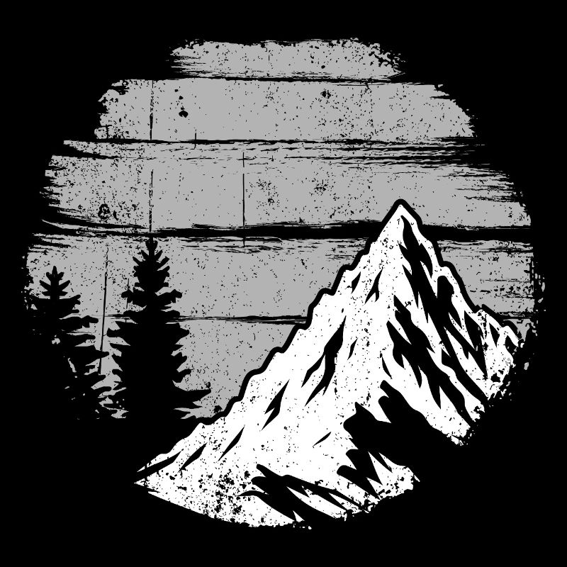 Alpine Ridge Monochrom