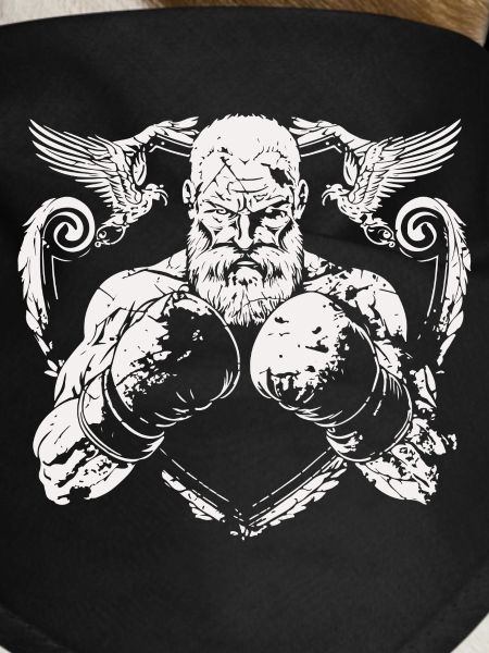 Fighting boxer