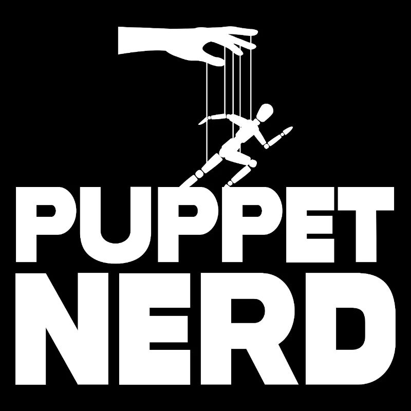 Marionnette nerd marionnette