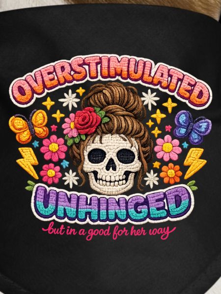 Overstimulated Unhinged Skull Flora