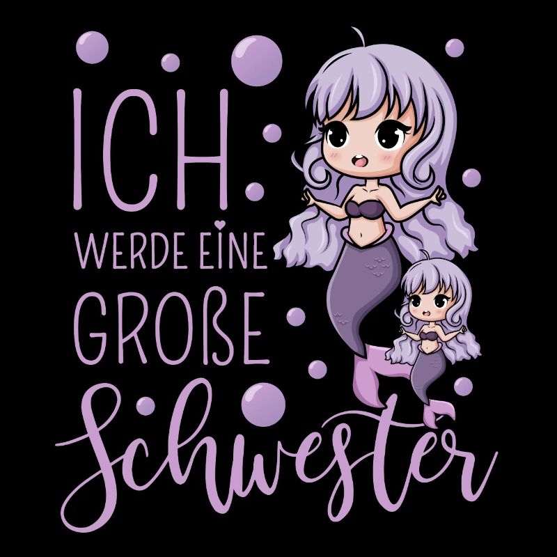 Ich werde eine große Schwester Meerjungfrau