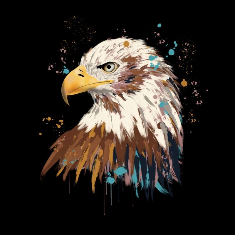 Aquarelle d’aigle