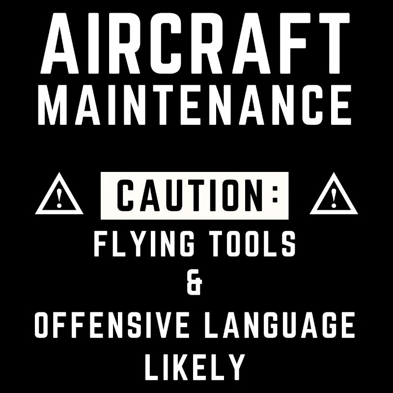 aircraft maintenance caution