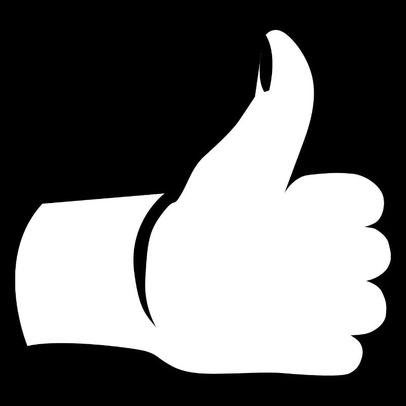 Daumen hoch – Like Hand Symbol