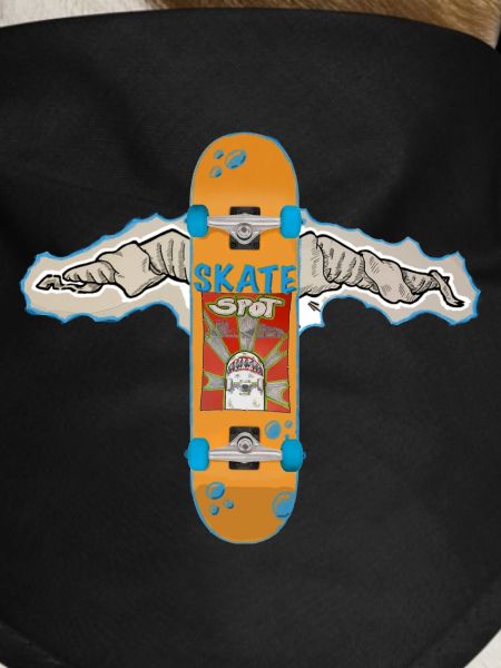 Skateboard wings