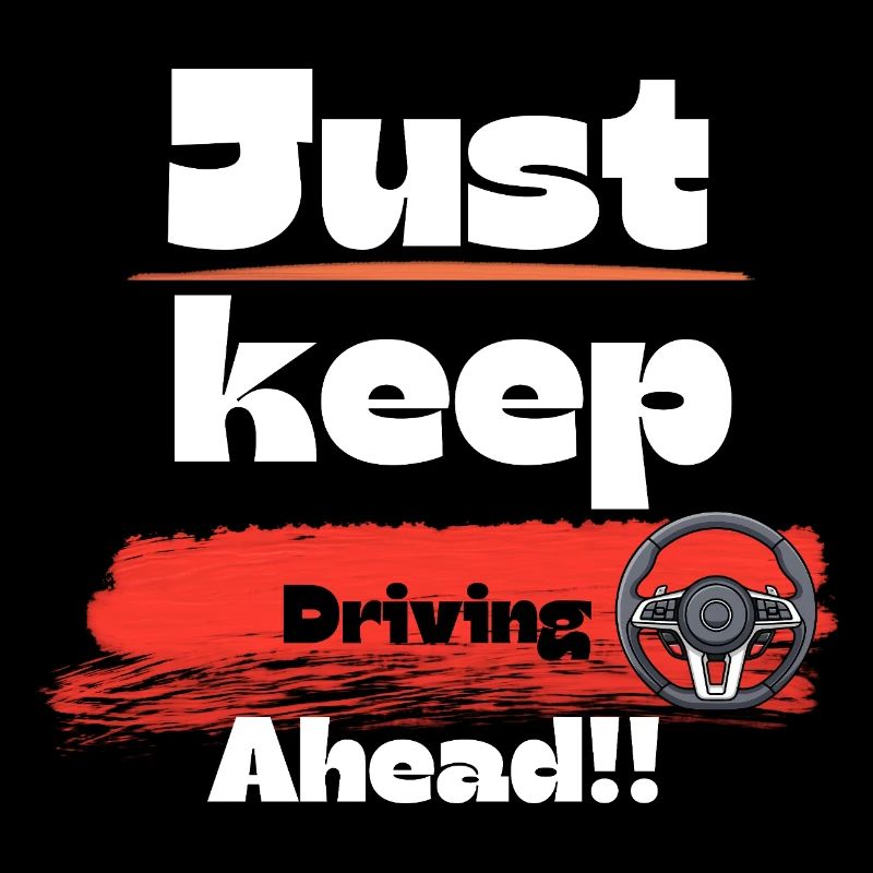 Continue juste à avancer avec un design de t-shirt.