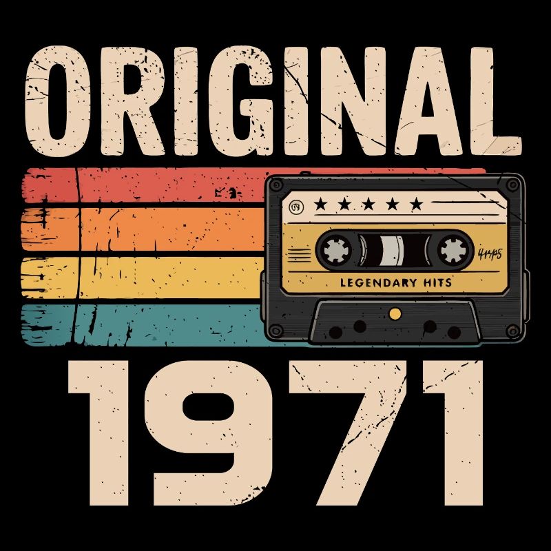 Originales 1971er Retro-Jubiläum 1971