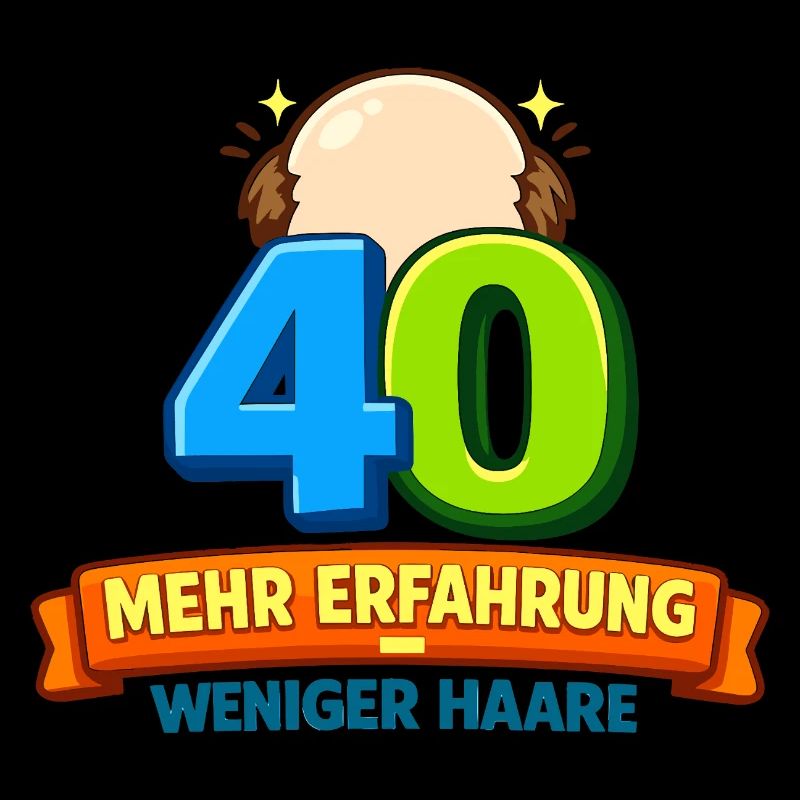 40 Expérience de plus Moins de cheveux