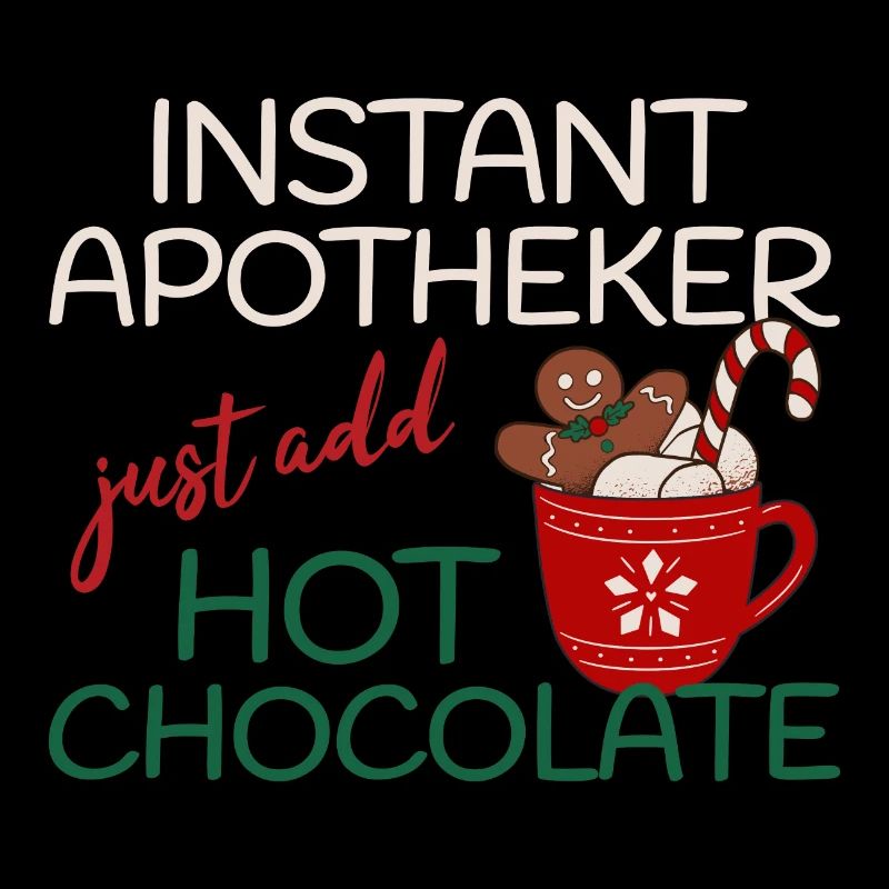 Apothicaire instantané ajouter Chocolat chaud Noël