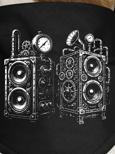 Steampunk Gear Speakers