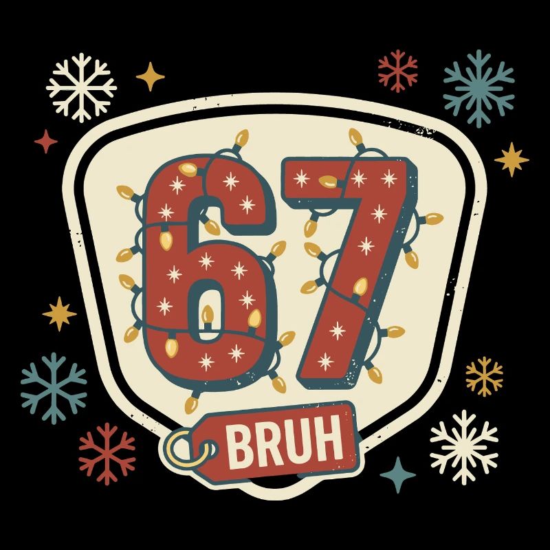 67 Bruh Weihnachts Meme Lustig Niedlich Geschenk