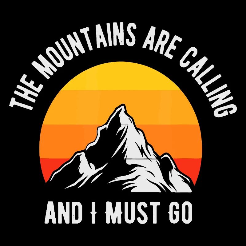 Mountains Are Calling Sunset Peak