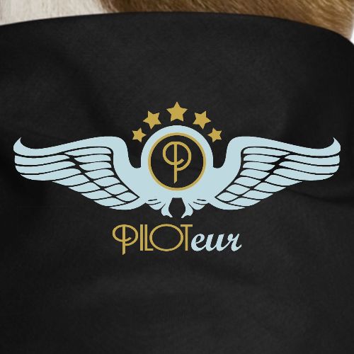 Logo (light blue) "Piloteur"