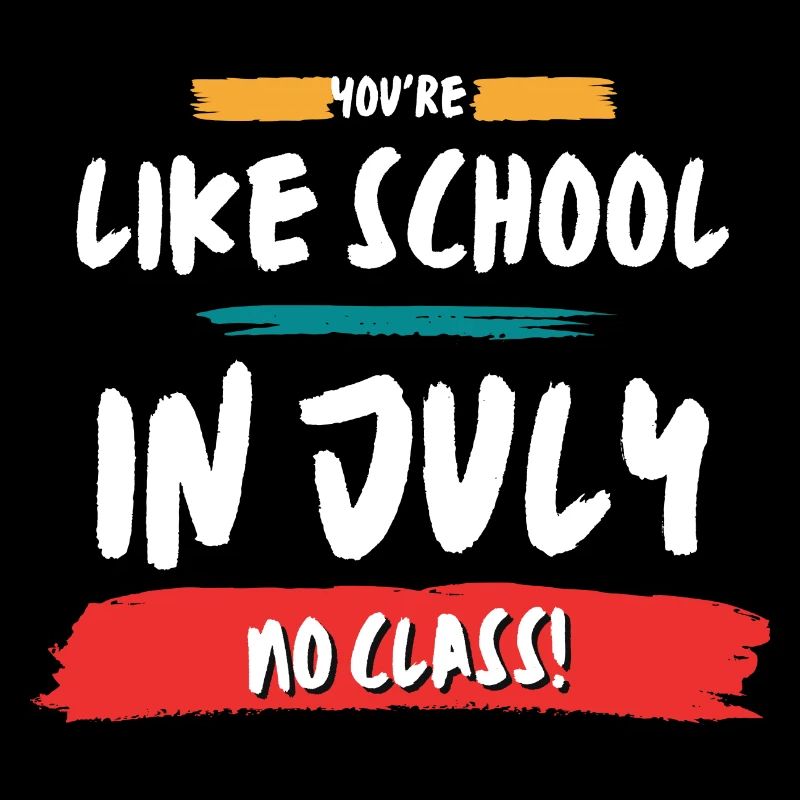 Comme l’école en juillet Pas de cours
