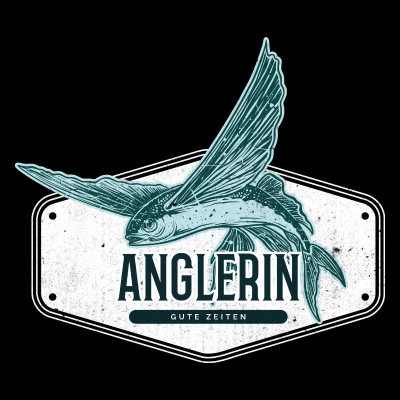 Female Angler USA Design Flying Fish