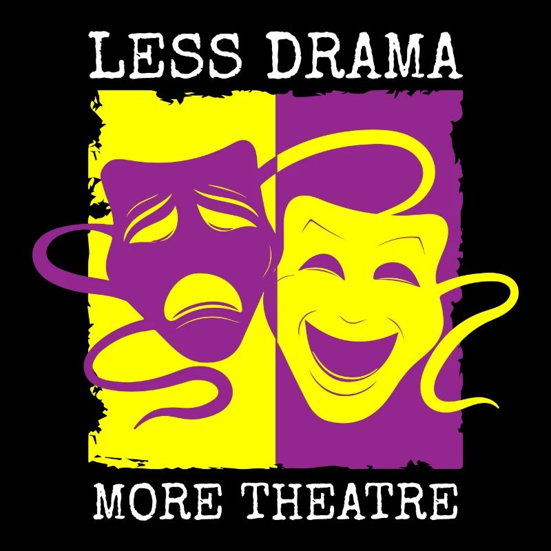 Schauspieler Probe Vorhang