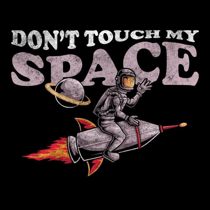 Space Planet Spacesuit Rocket