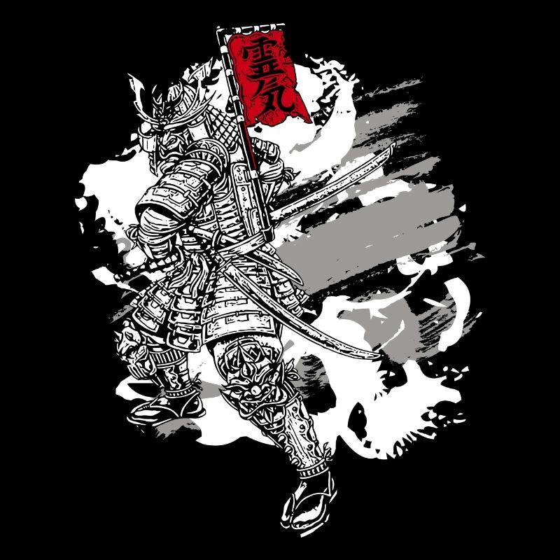 Orient Samurai Drawings Creature