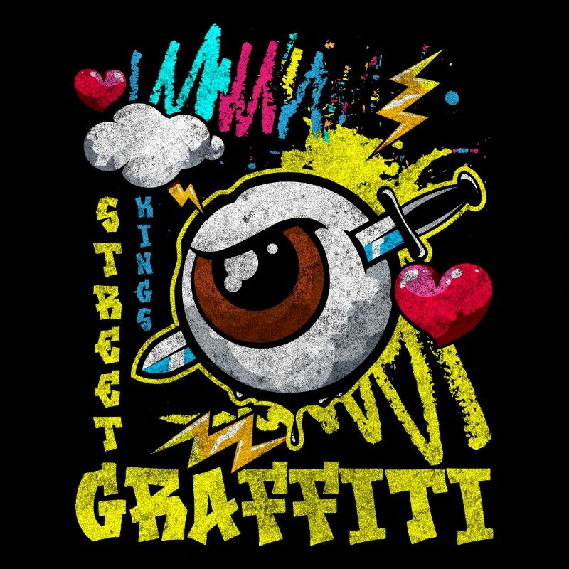 Graffiti Malerei Mode Einzigartig