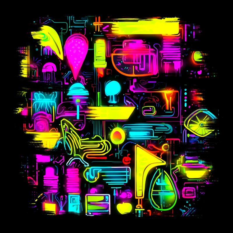 Néon Créatif Cyberglow Style Moderne