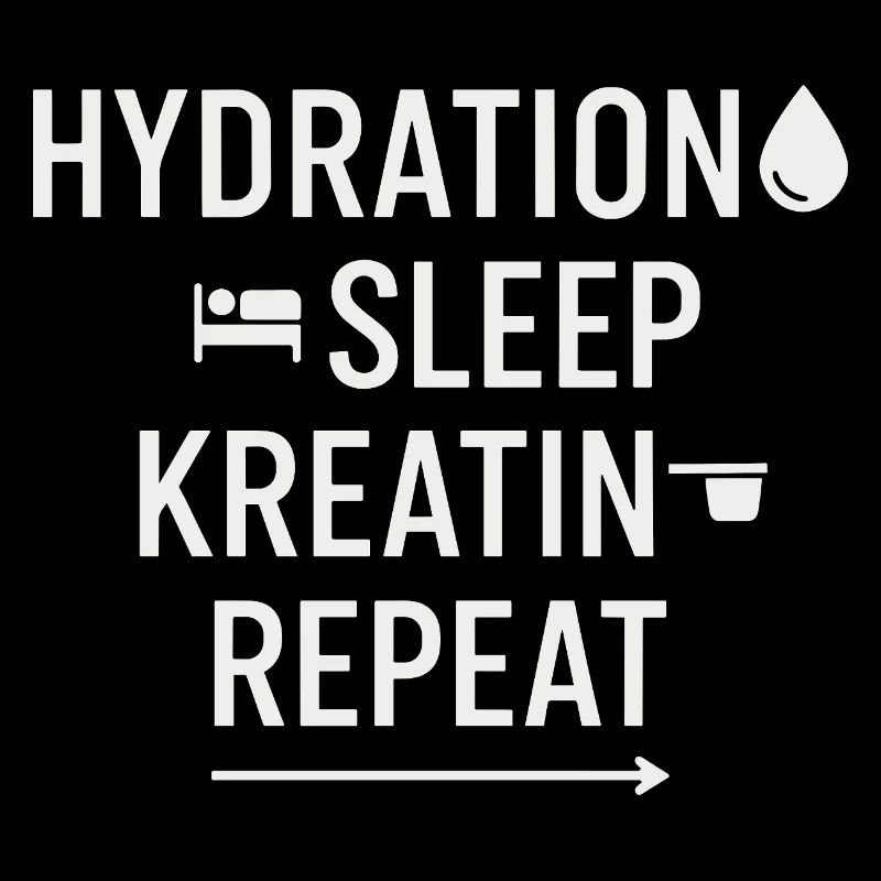 Hydratation Sommeil Créatine Répéter