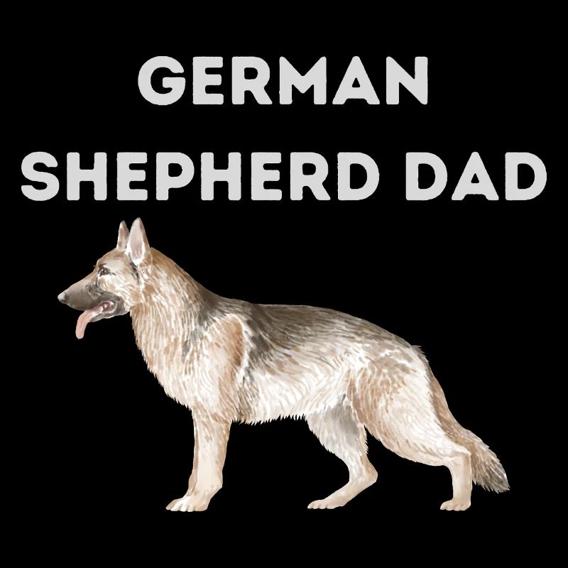 Vater eines Deutschen Schäferhundes