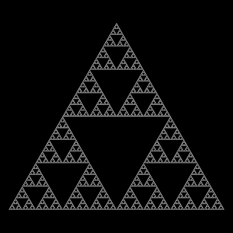 Sierpinski Dreieck Sierpinski Dichtung Sierpinski