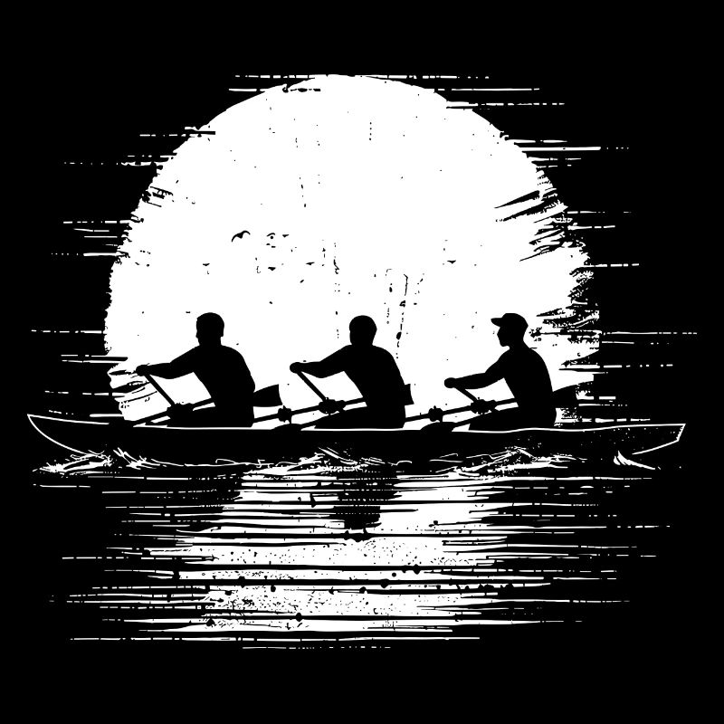 Rowing Team Sketch