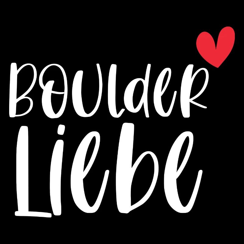 Bouldern Boulder Liebe Klettern Berge Geschenk