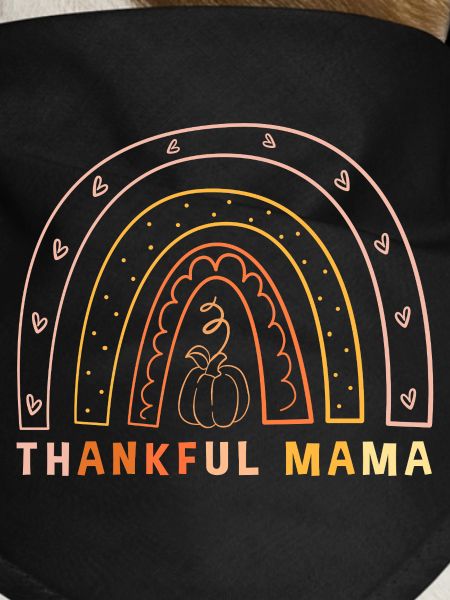 Thanksgiving Mama Mutter Oma Großmutter