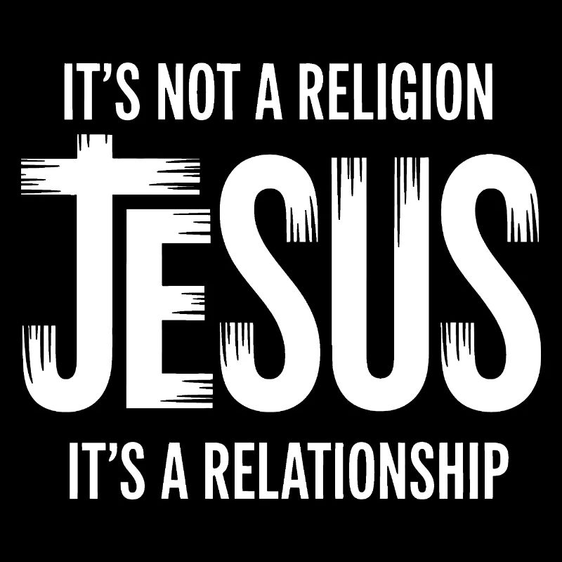 Design de t-shirt de la relation Jésus
