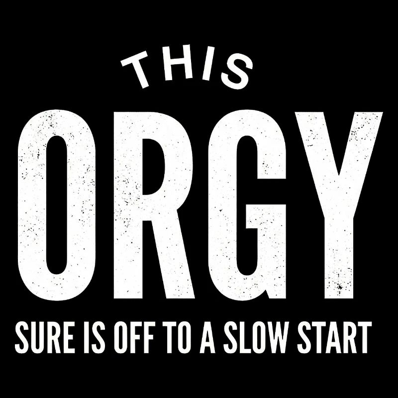 Diese Orgie beginnt wirklich langsam