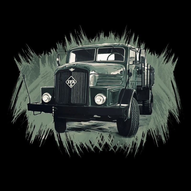 Flatbed truck IFA H6