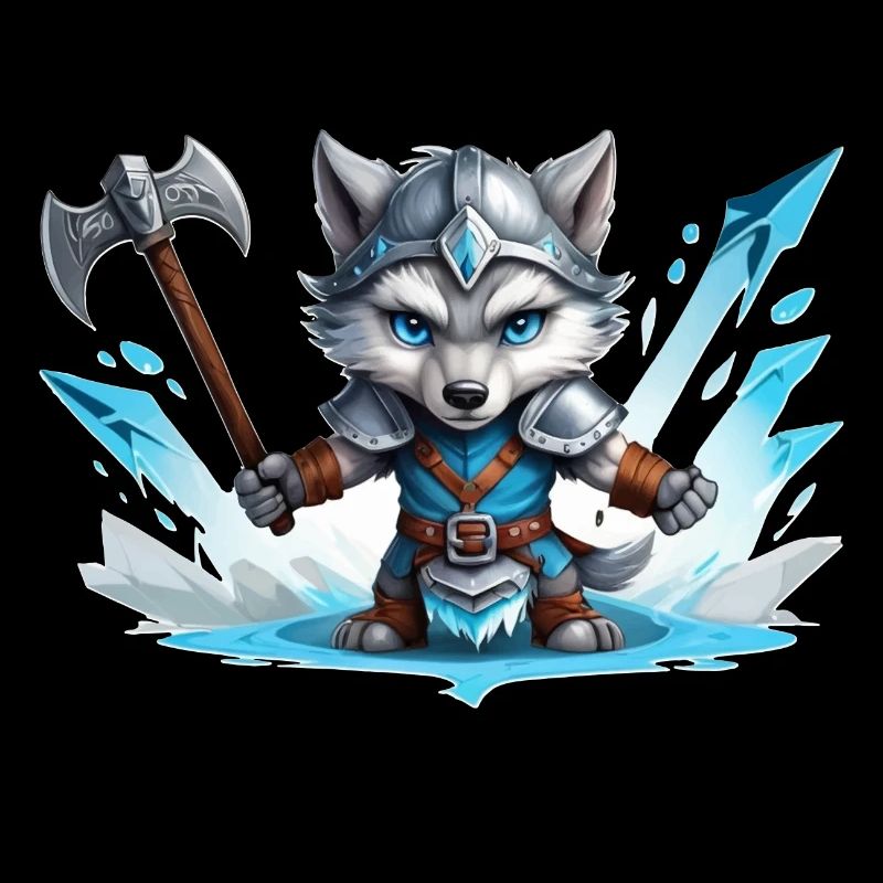 Guerrier loup viking