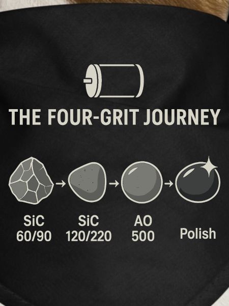The four-step grinding process