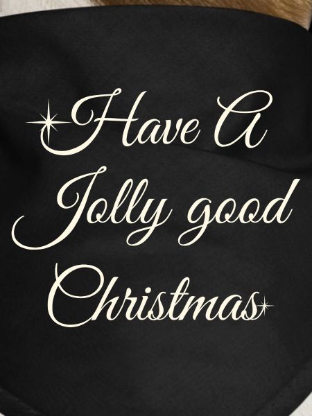 Have A Jolly Christmas Script