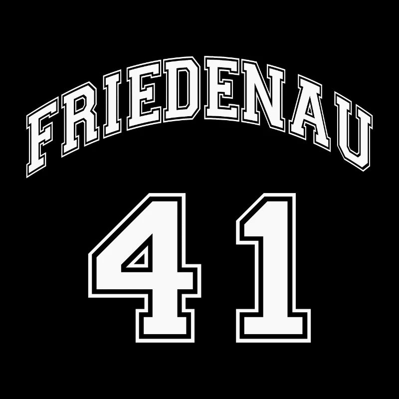 FRIEDENAU 41 Nostalgia Design Code postal du quartier de Berlin