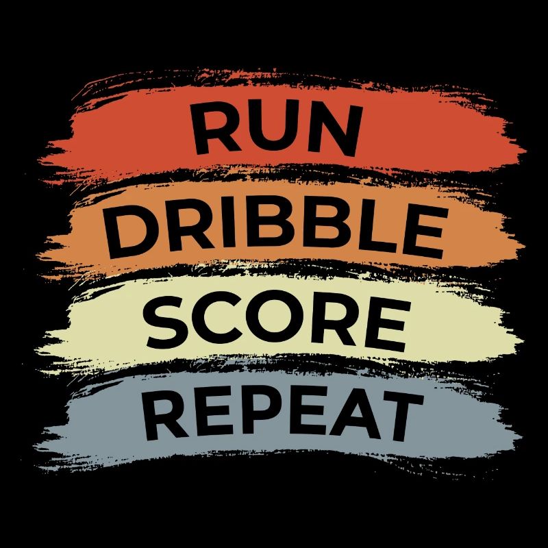 Courir Dribble Score Répéter