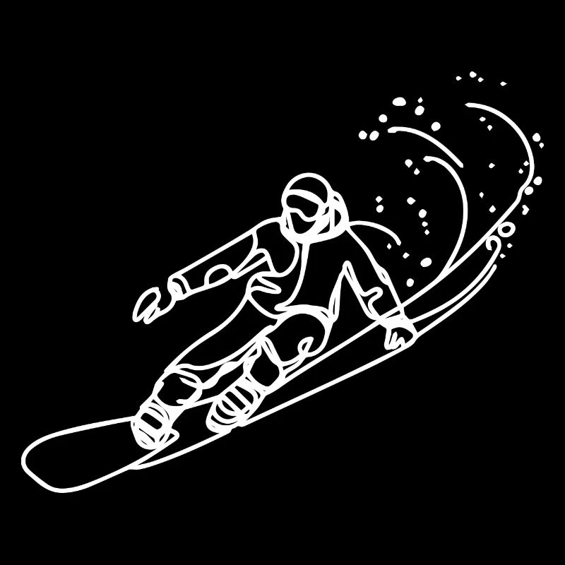 Snowboarder Sketch