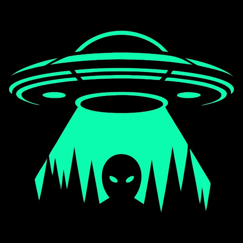 UFO Neon Abduction