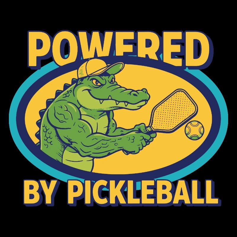 Pickleball Powered By Pickleball Funny Player