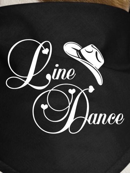 Line Dance Script Logo