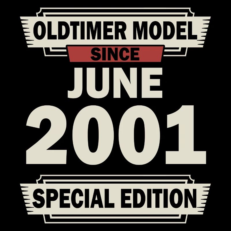 21st birthday June vintage 2001 gift idea
