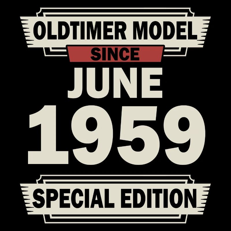 63rd birthday June born 1959 Gift idea