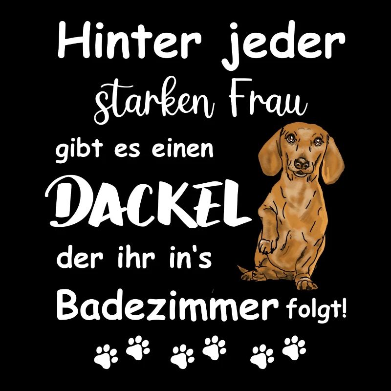 Hinter jedem starken Frauchen steht ein Hund