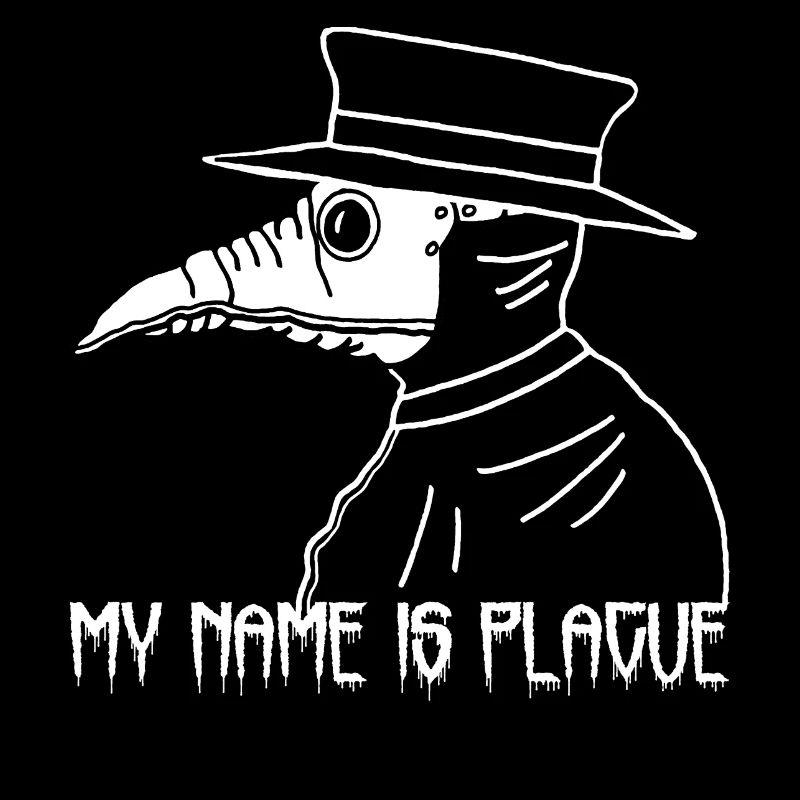 Médecin de la peste (blanc)